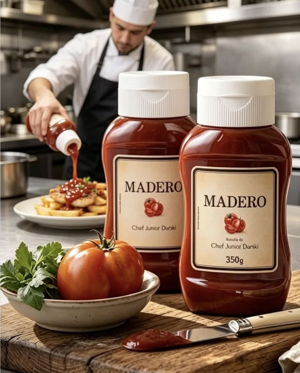 KETCHUP MADERO 350G