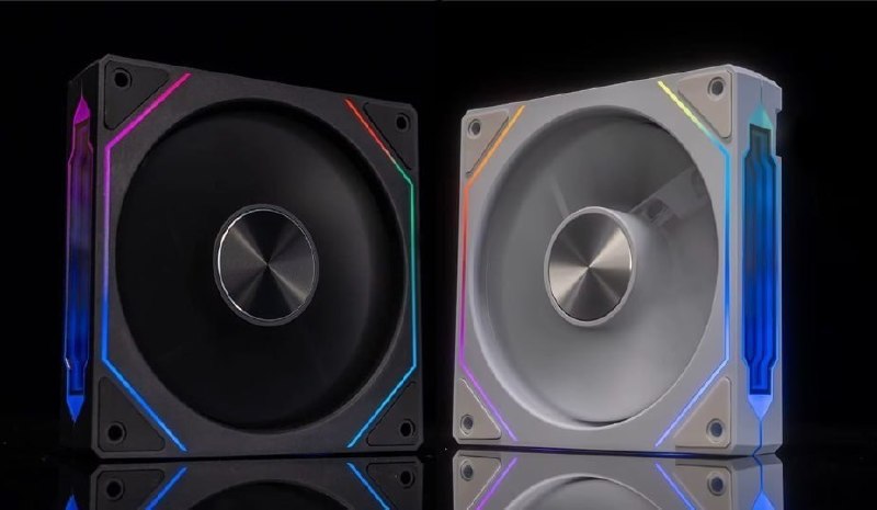 Caixa de som ARGB Prism 4RS com 4 ventiladores de 120mm integrados e iluminação personalizável em acrílico transparente