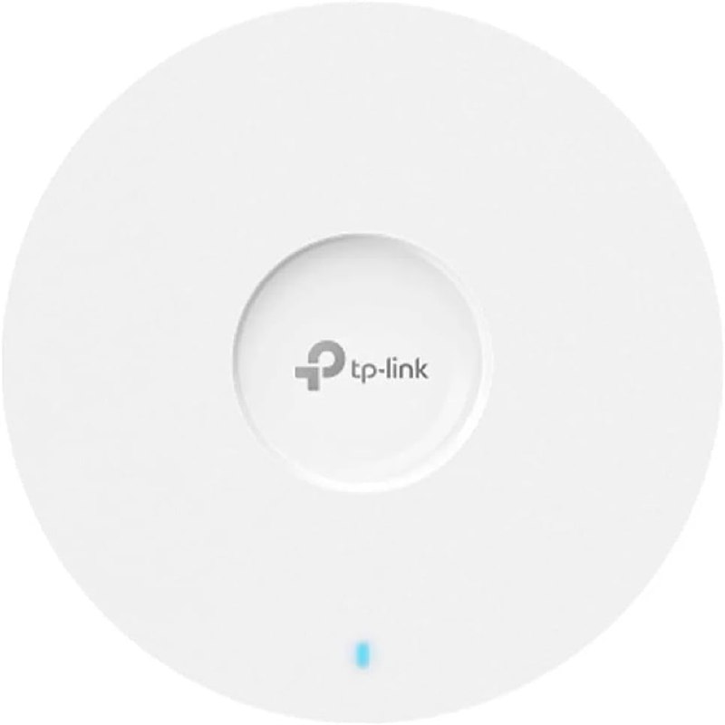 Access Point TP-LINK EAP613 Omada para instalação em teto, modelo Wi-Fi 6 AX1800 Dual Band