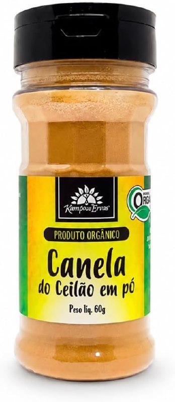 Canela do Ceilao Organica em po 60g