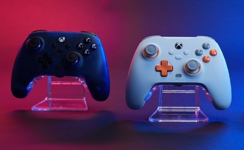 Controle Gamesir T7 com fio, compatível com Xbox One, Series S|X e PC, com efeito Hall Anti Drift e design ergonômico