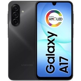 Smartphone Samsung Galaxy A17 4G com tela Super AMOLED de 6,7 polegadas, câmera tripla de 50MP e design moderno em tom azul