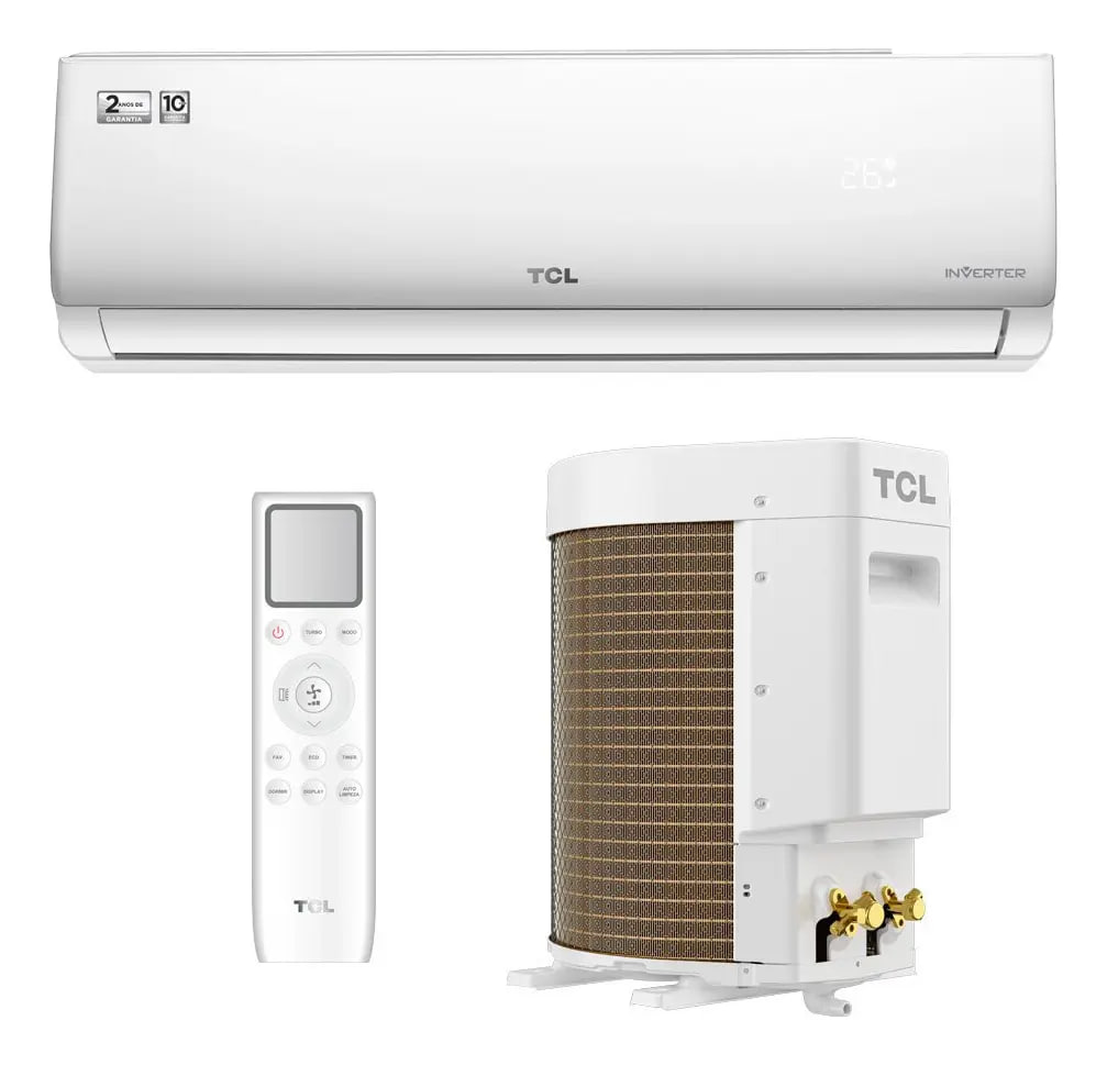 Ar-Condicionado Split TCL Elite 9000 BTUs Inverter Branco