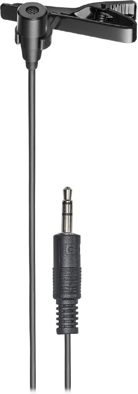 Microfone de Lapela Audio Technica ATR3350xiS
