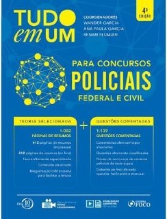 Tudo em um: Para Concursos Policiais Federal e Civil