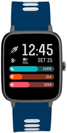 Relógio smartwatch Mormaii Life unissex com tela colorida mostrando dados de atividades físicas