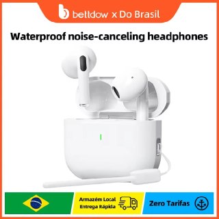 Bettdow Fone de Ouvido Bluetooth 5.3 com Cancelamento de Ruido