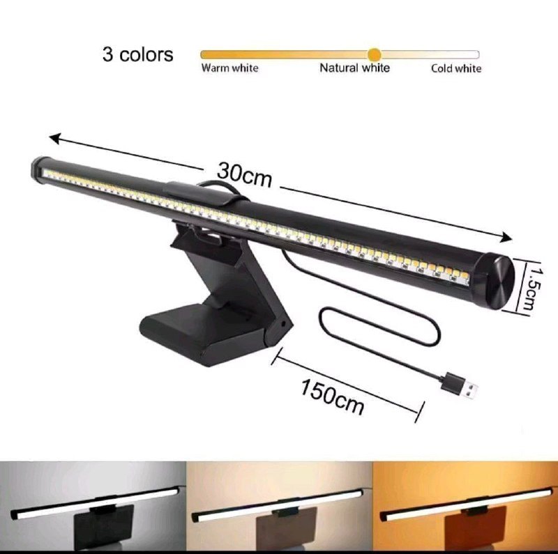 Lightbar para monitor 150cm com 3 cores