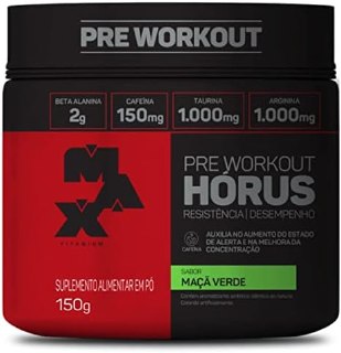 Horus Pre Workout 150g Maca Max Titanium