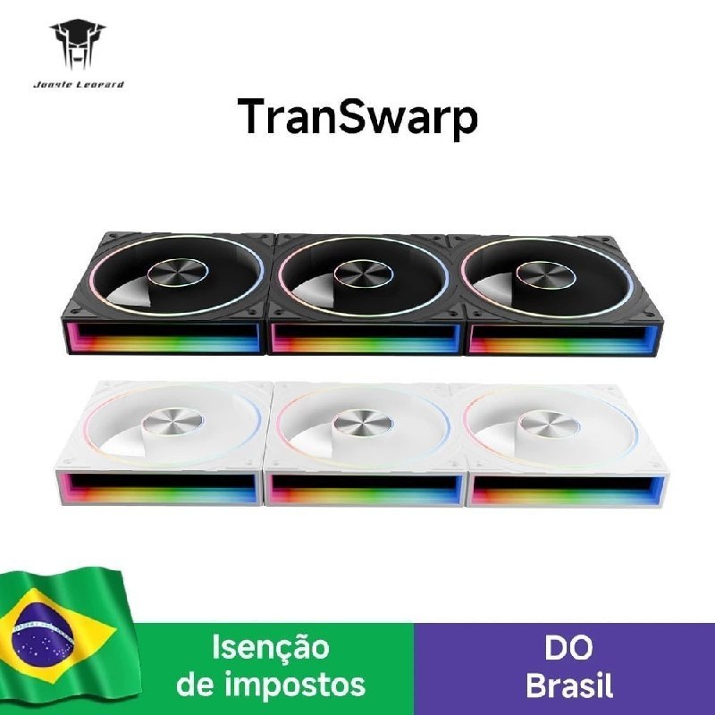 Kit 3 Fans Jungle Leopard Transwarp 360mm ARGB