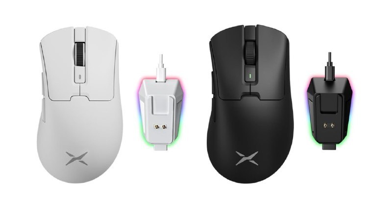 Mouse Gamer Delux M900 Pro PAW3395 8KHz com Dock