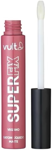 Batom Líquido Vult Super Fix Rosa Queimado 5ml