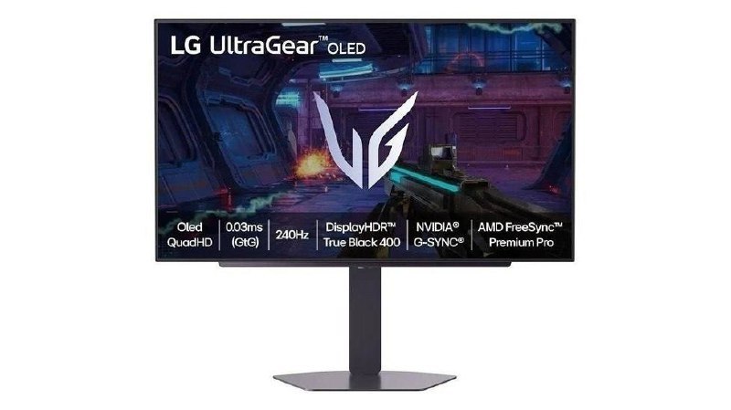 Monitor LG UltraGear OLED 27 polegadas QuadHD 240Hz