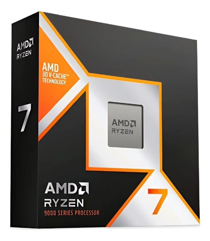 Processador AMD Ryzen 7 9800X3D 104MB 4.7GHz 5.2GHz
