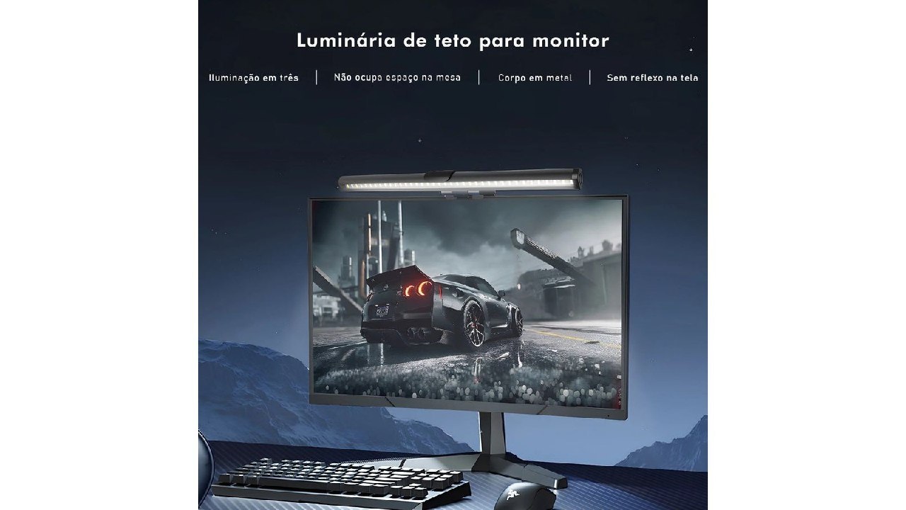 Luminária de teto para monitor Lightbar