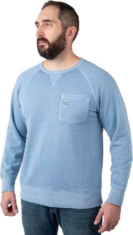 Moletom Gola Redonda Masculino Holloa Garment Dyed Crew Field & Stream