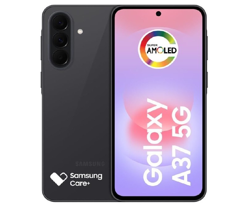Celular Samsung Galaxy A37 5G 128GB, 6GB RAM, Câmera 50MP (Preto)