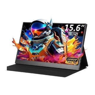 Monitor Gamer Portátil 15.6 1080p Fhd Ips Com Hdmi Usb Preto 127/220v