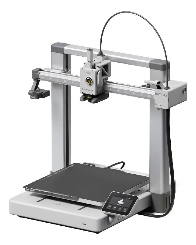 Impressora 3d Bambu Lab A1 Sem Ams Prateado Cinza