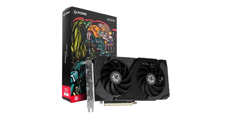 Placa de Video PCYes Radeon RX 7600, 8GB - R$ 1.728