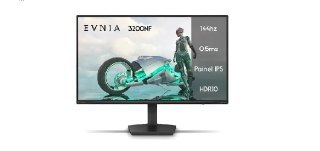 Monitor Gamer Phillips Evnia 23,8 Led Fhd 144hz 127/220v Preto