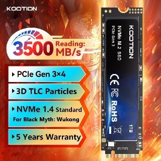 Ssd Nvme 1Tb Kootion M.2 Gen3