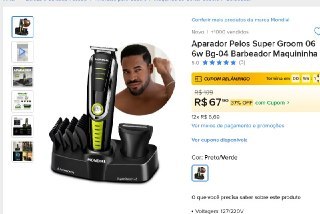 Aparador Pelos Super Groom 06 6W BG-04