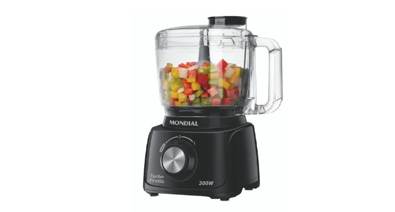 Mini processador turbo MP-16 300w cor preto Mondial