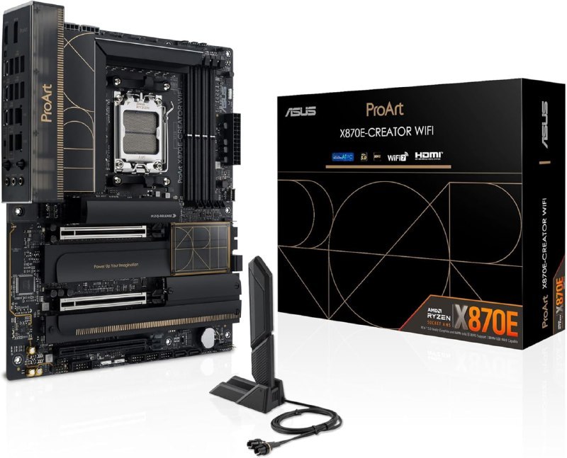 ASUS ProArt X870E-CREATOR WiFi Placa-mãe AMD X870E ATX