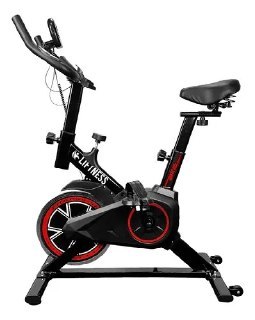 Bicicleta Ergométrica Spinning Profissional Liftness 120kg