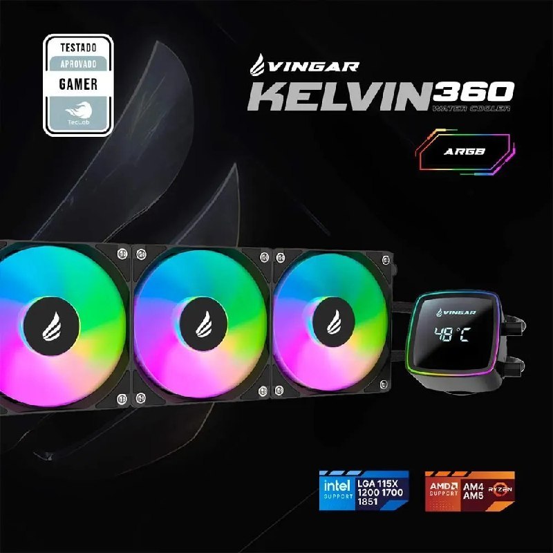 Water Cooler Vingar Kelvin 360 Argb
