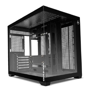 Gabinete Gamer Mancer Cv450 Mini-Tower Preto