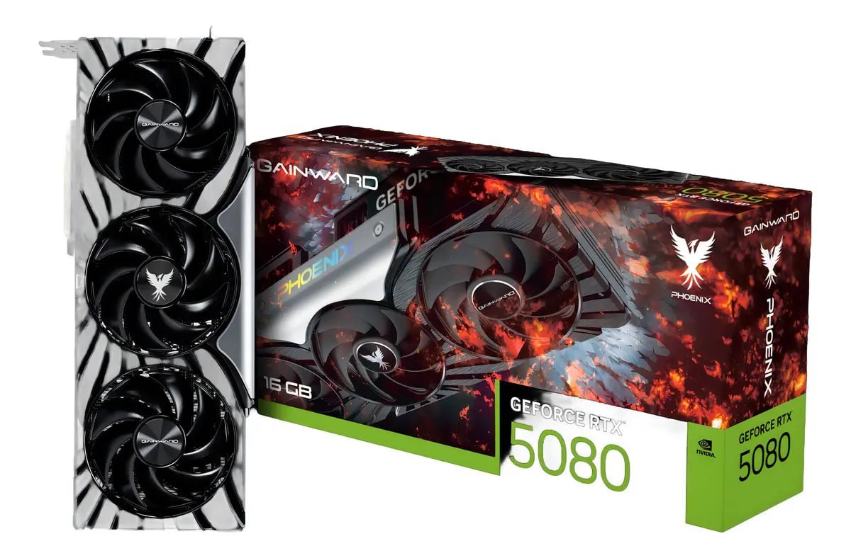 Placa de Vídeo Gainward Phoenix RTX 5080 16GB GDDR7