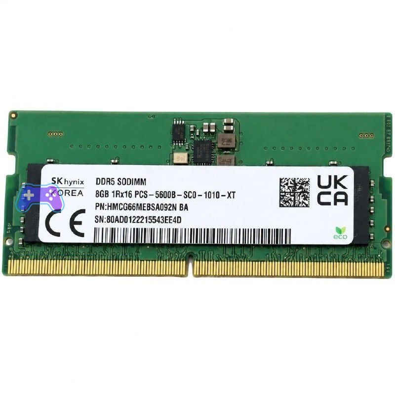 Memoria Ram Ddr5 8Gb Laptop Sodimm 4800Mhz 5600Mhz Notebook Adata/Xpg/Crucial/Samsung/Sk Hynix Lacrada