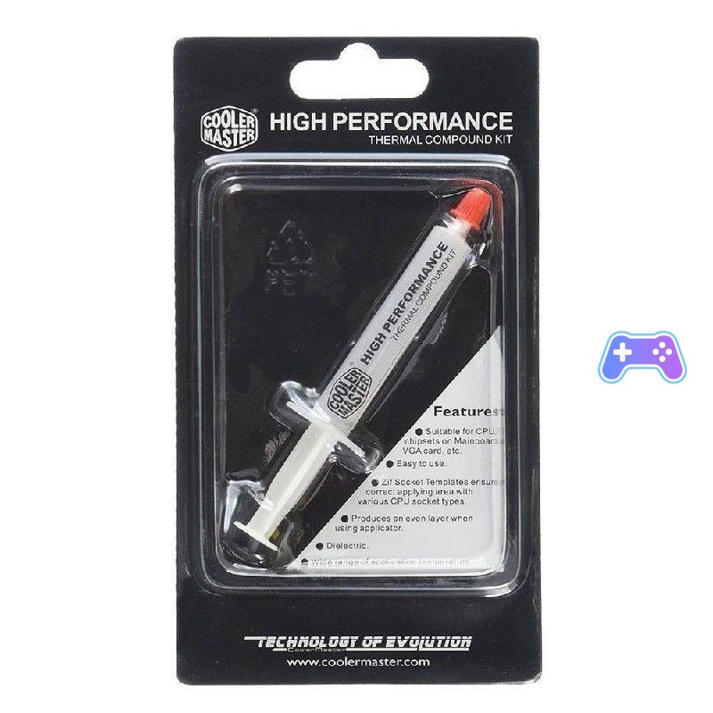 Pasta Térmica Cooler Master Hight Performance 0.8W Branca