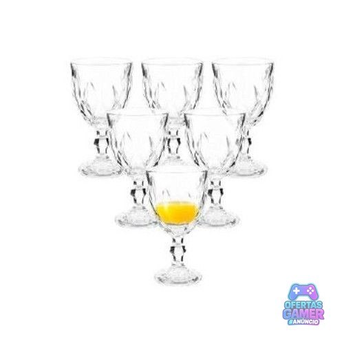 Jogo de Taças Haus Diamond Empire 330ml 6 Peças