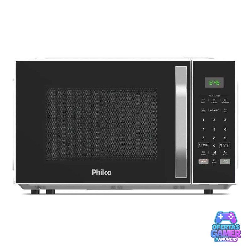 icro-ondas Philco 33L Pintura Limpa Fácil Pm36
