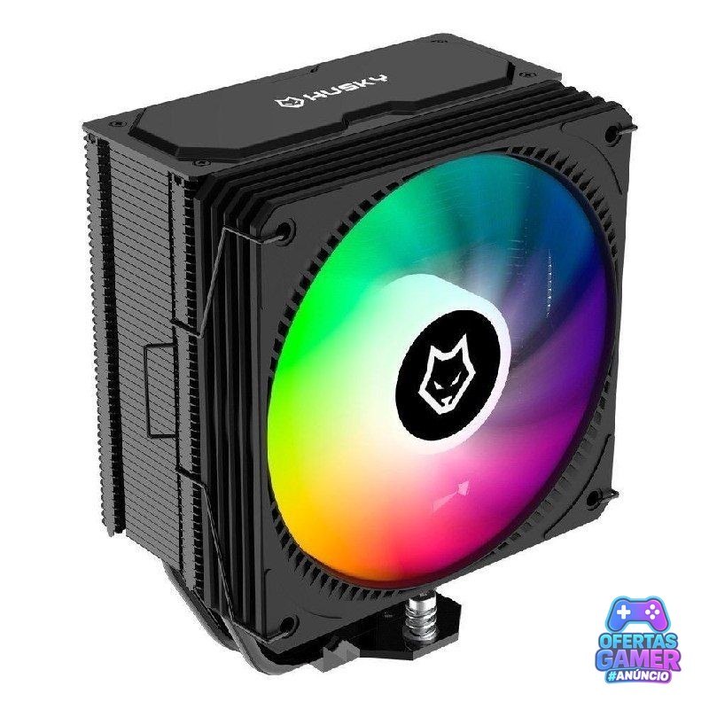 Air Cooler Husky Alisius 200 Argb 120Mm 220W Amd Intel