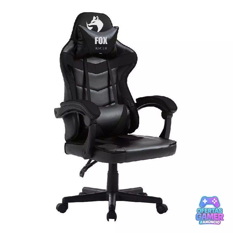 Cadeira Gamer Fox Racer Nordic Preta