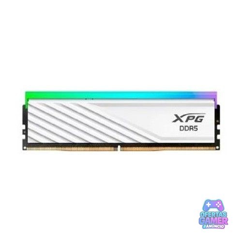 Memória Ram Adata Lancer Blade Ddr5, 6000 Mhz, 16 Gb Branca