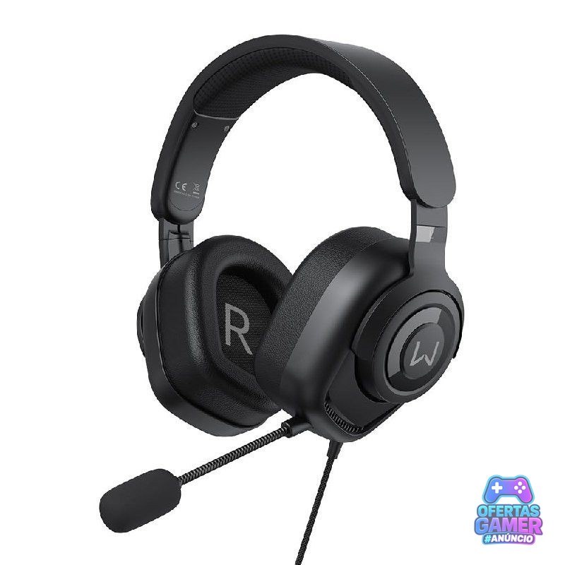 Headset Gamer Huginn Warrior Preto - Ph701
