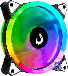 Ventoinha Rise Mode Galaxy 120mm ARGB Preto