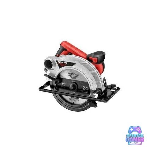 MONDIAL Serra Circular, Vermelho, 1500W, 220V - R$ 195