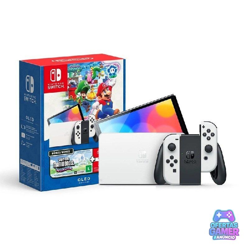 Console Nintendo Switch Oled 64gb Tela 7 Polegadas Outlet