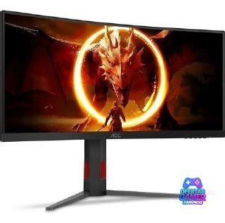 Monitor Gamer Curvo AOC 34" WQHD 180Hz