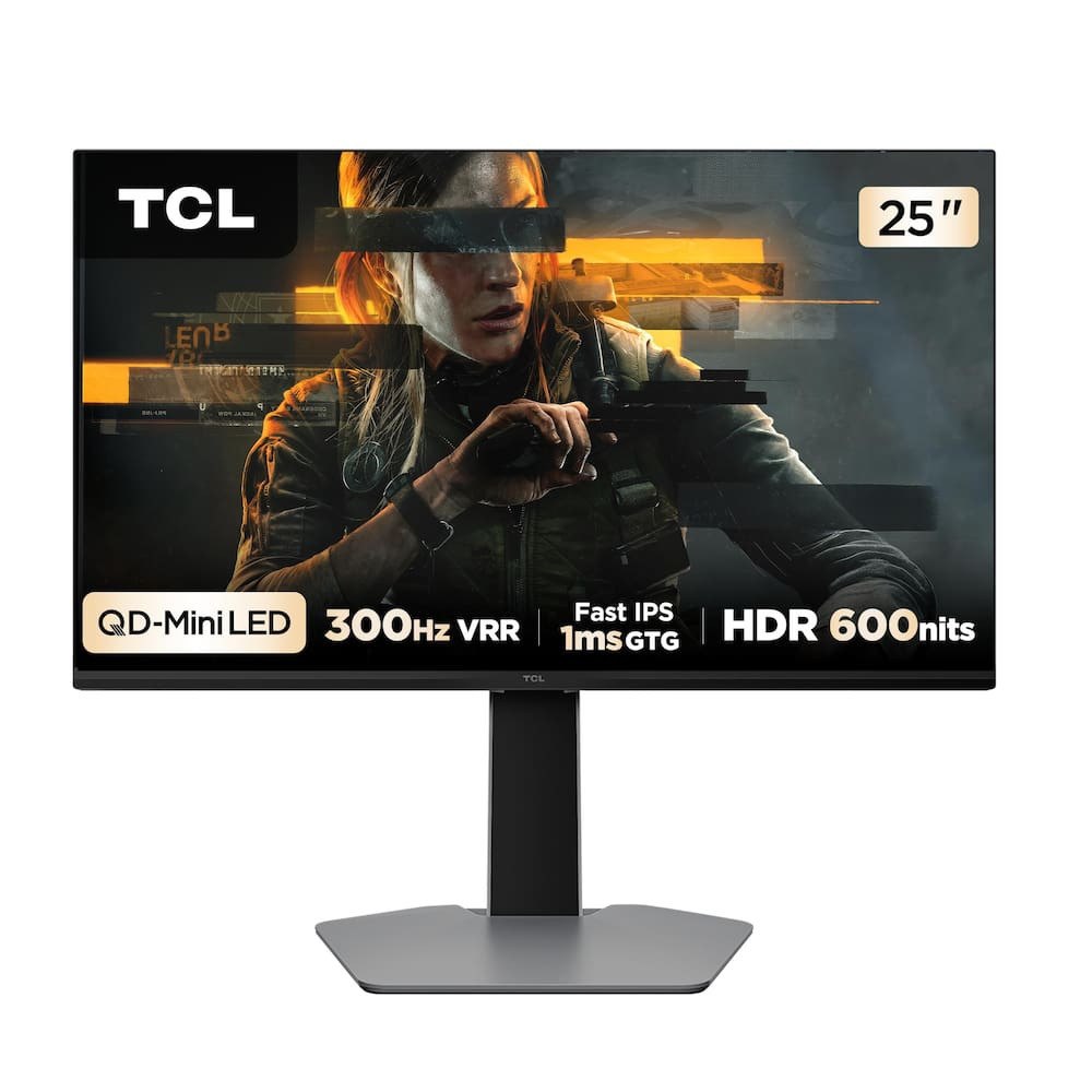 Monitor Gamer TCL 25" Full HD 300Hz 1ms
