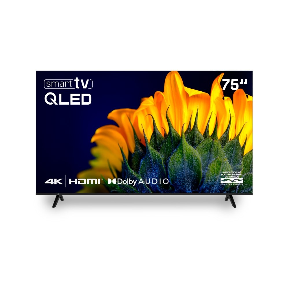 Smart TV QLED 75" HQ Hq QLED75SM 4K