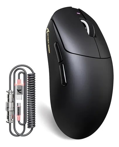 Mouse Gamer Sem Fio Attack Shark X8 Plus 40000 Dpi, 3395Pro