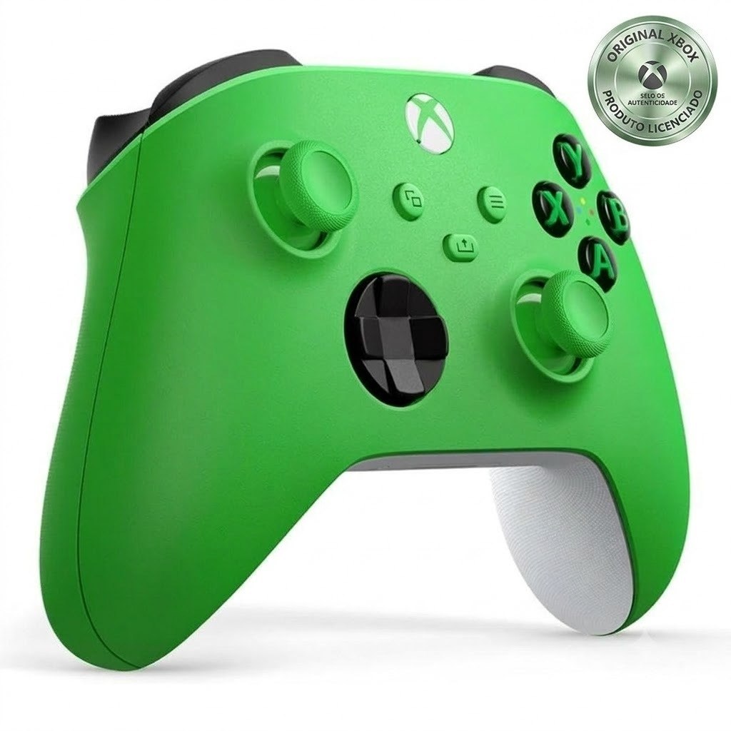 Controle Xbox Sem Fio Velocity Green