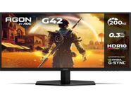 APP MAGALU Monitor Gamer AOC 27", Full HD, 200Hz, 0.3ms, IPS, G Sync, HDR, Angulo Ajustavel, 27G42HE